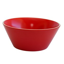 Cafe V Shape Bowl Red 153x65mm (4/24)