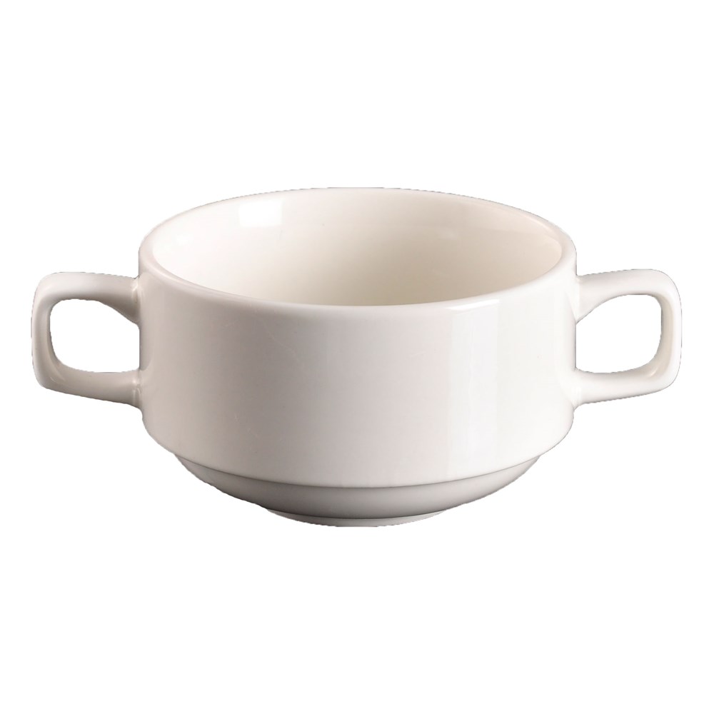 SOUP BOWL WITH LID 330ML By Fortis - Core Catering