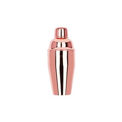 Classic Club 3 Piece Cocktail Shaker Rose Gold 300ml Zanzi