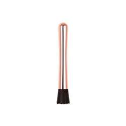 Muddler With Silicone Head Rose Gold Zanzi