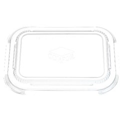 Meal Tray Clip On Lid Clr Suit Dp6060 300/Ctn Dualpak