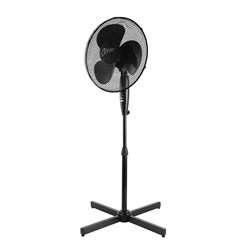 Nero Pedestal Fan Black