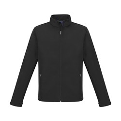 APEX MENS JACKET SOFTSHELL BLK LGE