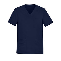 Avery Mens Scrub Top Navy Small Biz Care