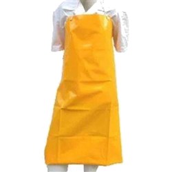 Apron Loose Neck & Waist Ties Yellow Mars