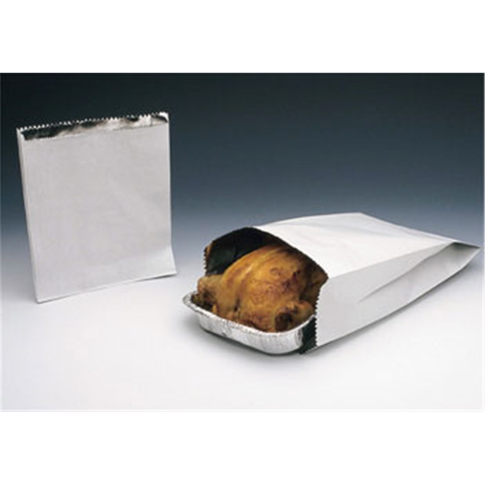 Foil chicken shop bags