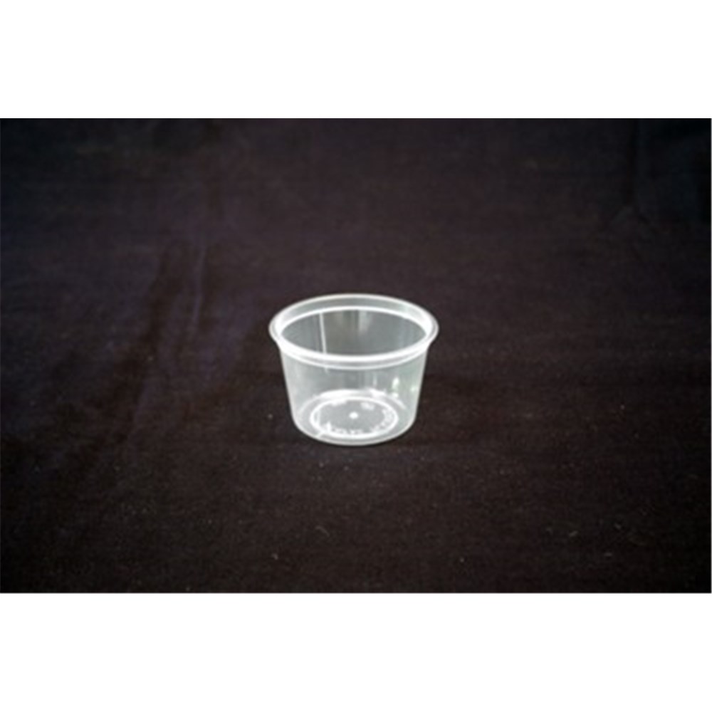 Glass 100ml sauce cup