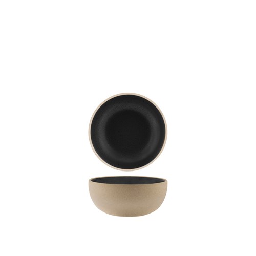 1036537 SOHO RND DEEP BOWL SPECKLE BLK 120X50MM