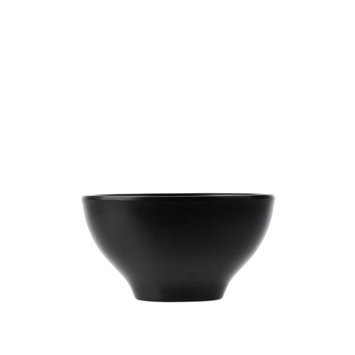 Dual Colour Melamine Bowl Black/Brown 110mm CouCou