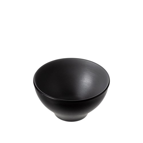 1181053 Dual Colour Melamine Bowl Black/Grey 110mm CouCou