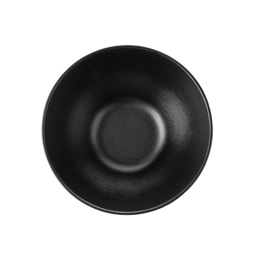 Dual Colour Melamine Bowl Black 150mm CouCou