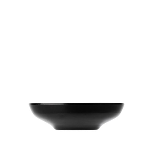 Dual Colour Melamine Bowl Black 150mm CouCou