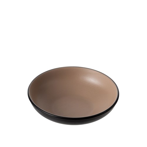 1181072 Dual Colour Melamine Black/Beige Bowl 150mm CouCou