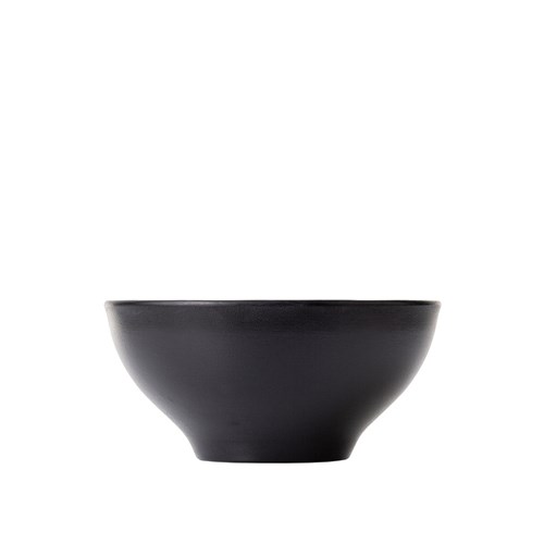 Dual Colour Melamine Bowl Black/White 150mm CouCou