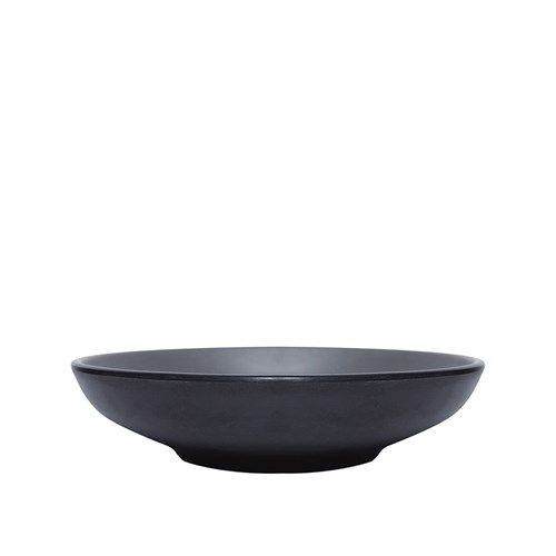 Dual Colour Melamine Bowl Black/Grey 175mm CouCou