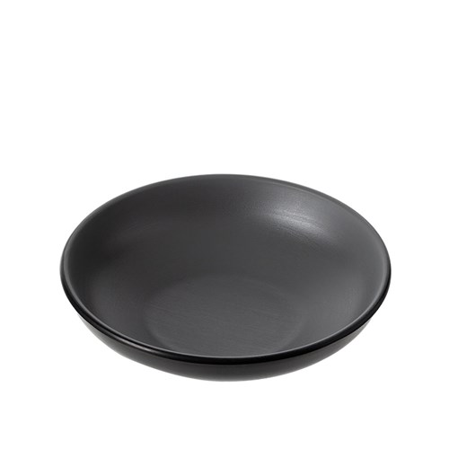 1181097 Dual Colour Melamine Bowl Black/Grey 175mm CouCou