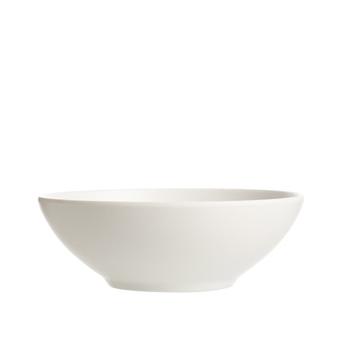 Dual Colour Melamine Bowl White 187mm CouCou