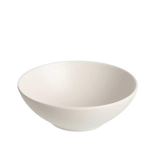 1181106 Dual Colour Melamine Bowl White 187mm CouCou