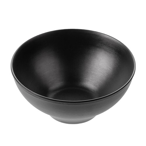 1181125 Dual Colour Melamine Bowl Black 210mm CouCou