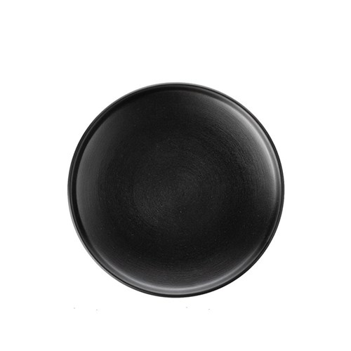 Dual Colour Melamine Plate Black 167mm CouCou