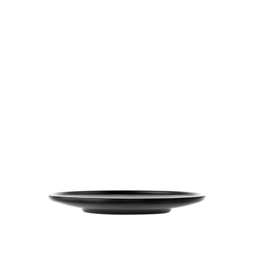 Dual Colour Melamine Plate Black 167mm CouCou