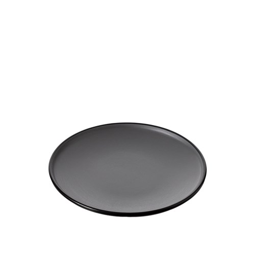 1181147 Dual Colour Melamine Plate Grey/Black 167mm CouCou