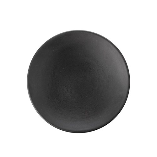 Dual Colour Melamine Plate Black 180mm CouCou