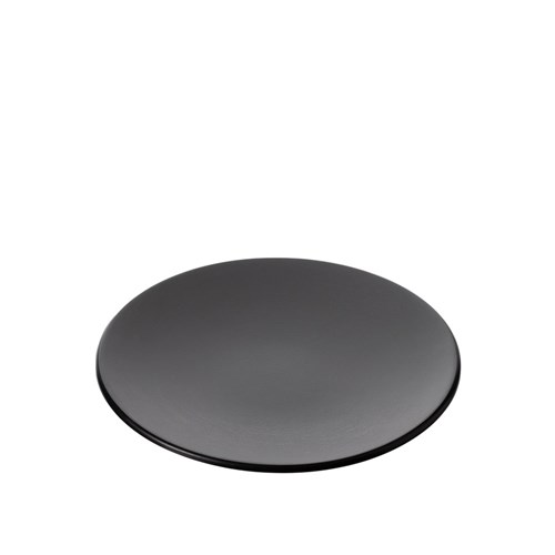 1181152 Dual Colour Melamine Plate Black/Grey 180mm CouCou