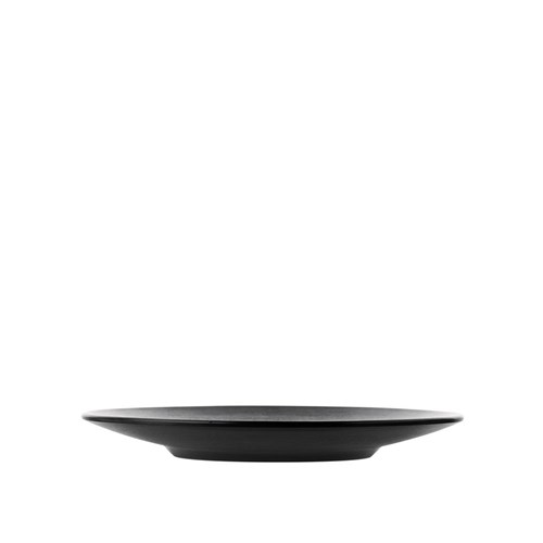 Dual Colour Melamine Plate Black 205mm CouCou