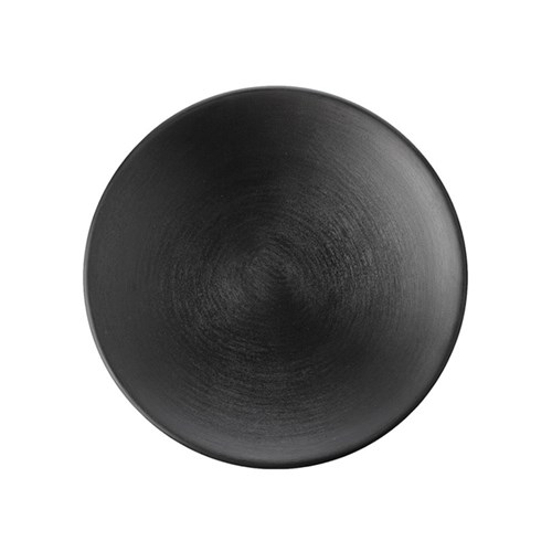 Dual Colour Melamine Plate Black 205mm CouCou