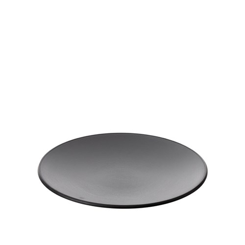 1181157 Dual Colour Melamine Plate Black/Grey 205mm CouCou