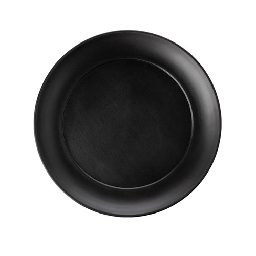 Dual Colour Melamine Plate Black 210mm CouCou