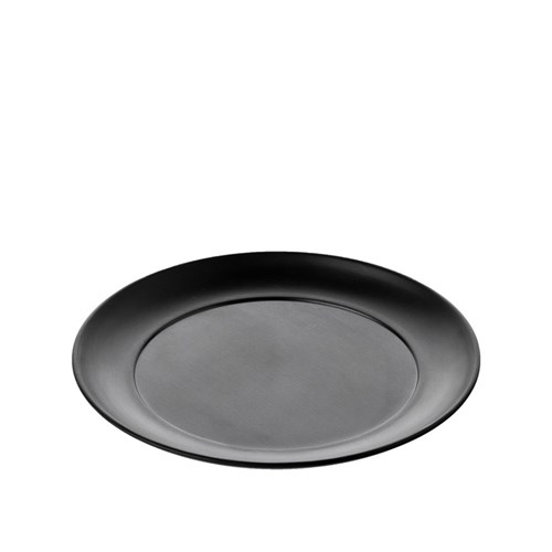 1181161 Dual Colour Melamine Plate Black 210mm CouCou