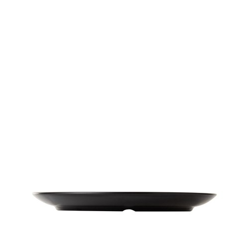 Dual Colour Melamine Plate Black/Grey 210mm CouCou