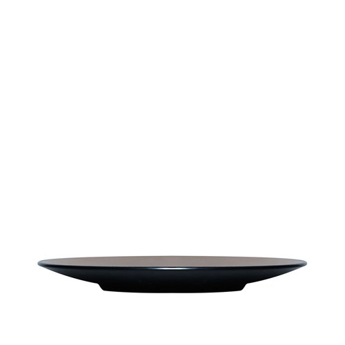 Dual Colour Melamine Plate Black/Beige 230mm CouCou