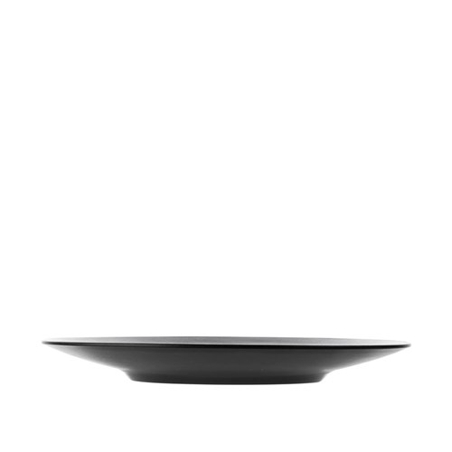 Dual Colour Melamine Plate Black 250mm CouCou