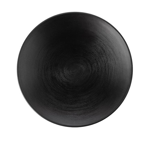 Dual Colour Melamine Plate Black 250mm CouCou