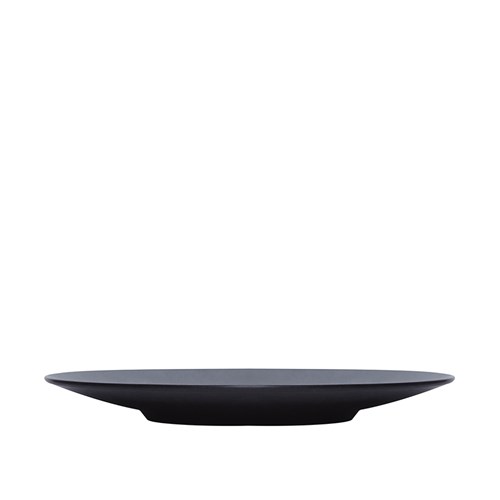 Dual Colour Melamine Plate Black/Grey 250mm CouCou