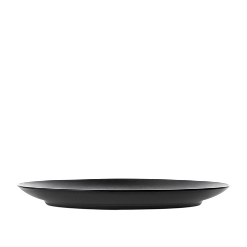 Dual Colour Melamine Plate Black 260mm CouCou