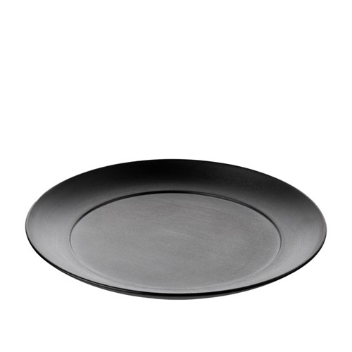 1181178 Dual Colour Melamine Plate Black 260mm CouCou