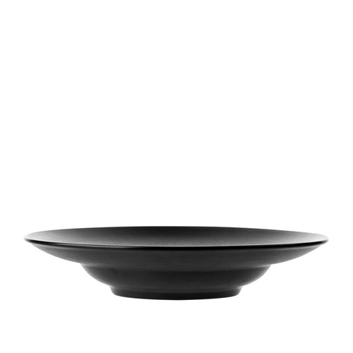 Dual Colour Melamine Deep Plate Black 265mm CouCou