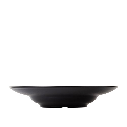 Dual Colour Melamine Deep Plate Black/White 265mm CouCou