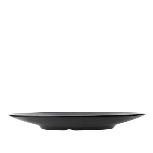 Dual Colour Melamine Plate Black 300mm CouCou