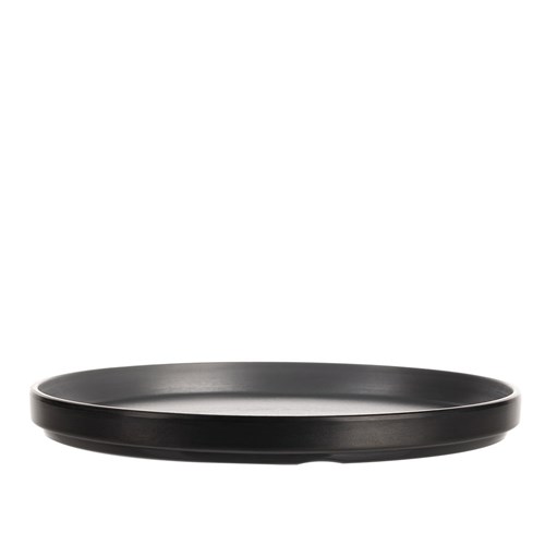 Dual Colour Melamine Edge Plate Black/Grey 270mm CouCou