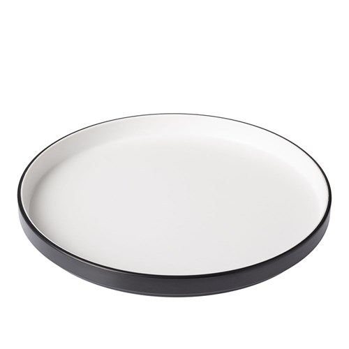 1181196 Dual Colour Melamine Edge Plate Black/White 270mm CouCou