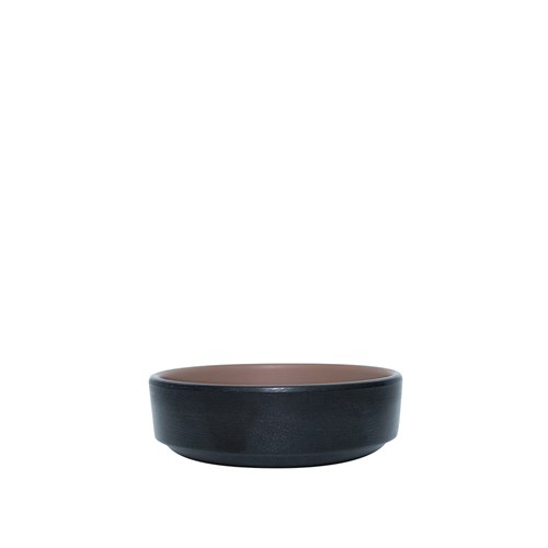 Dual Colour Melamine Sauce Dish Black/Brown 76mm CouCou