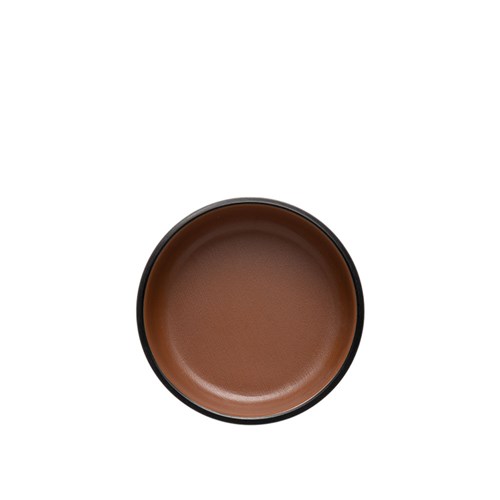 Dual Colour Melamine Sauce Dish Black/Brown 76mm CouCou