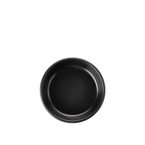 Dual Colour Melamine Sauce Dish Black 76mm CouCou