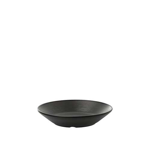 1181209 Dual Colour Melamine Sauce Dish Black/Grey 95mm CouCou