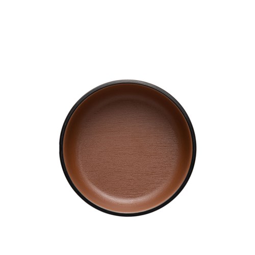 Dual Colour Melamine Sauce Dish Black/Brown 100mm CouCou